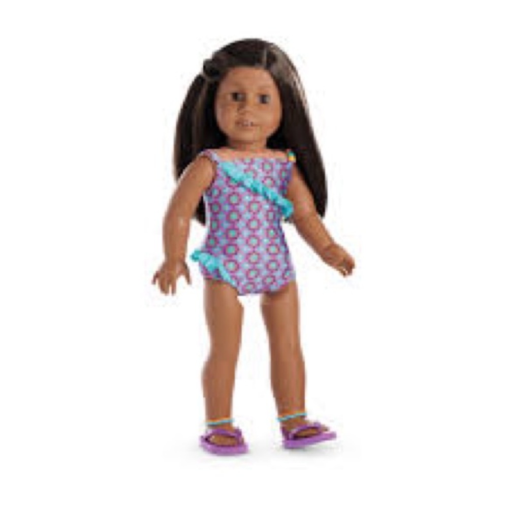 American Girl Boho Beachy Suimwuit set